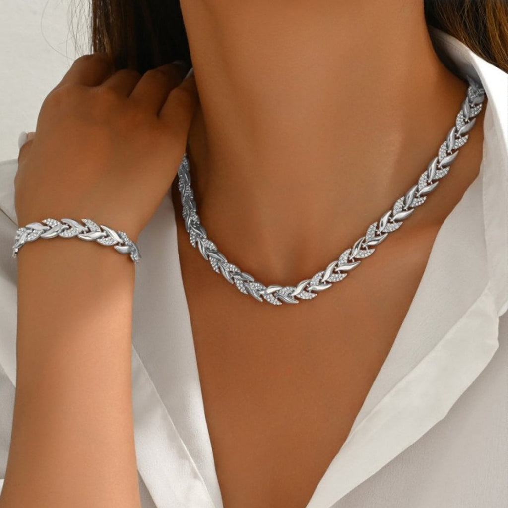 Diamond-encrusted Necklace