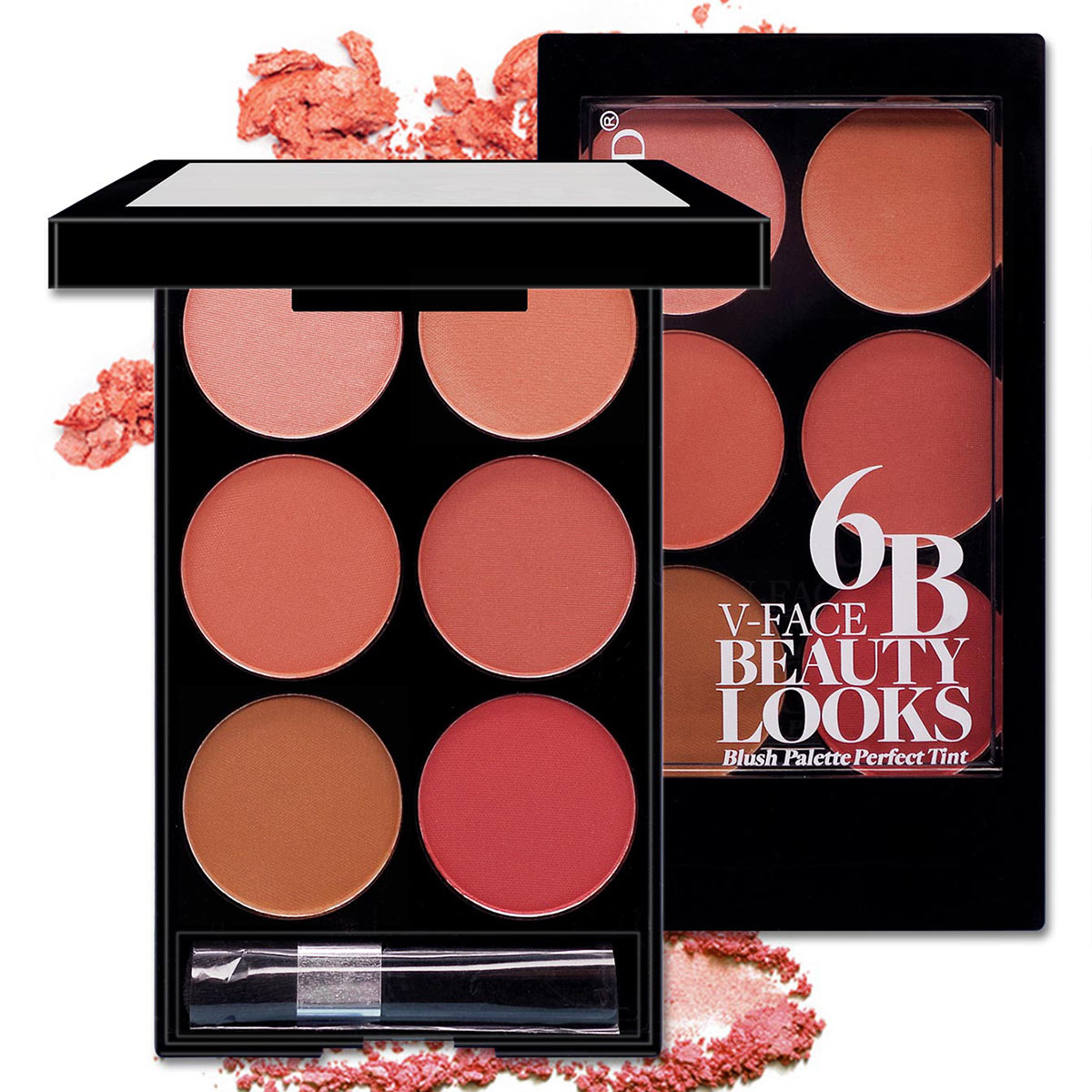 6B Six-color Blush Repair Makeup