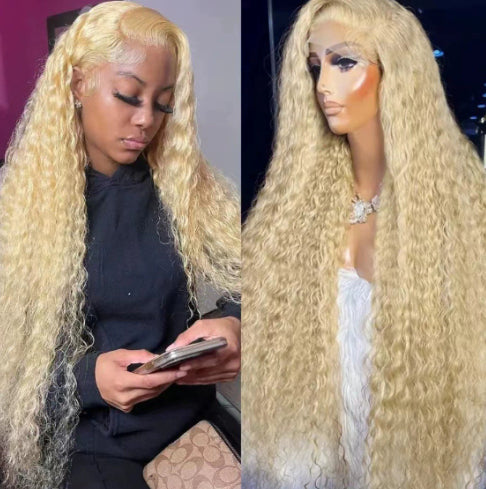European And American Ladies Front Lace Synthetic Wigs