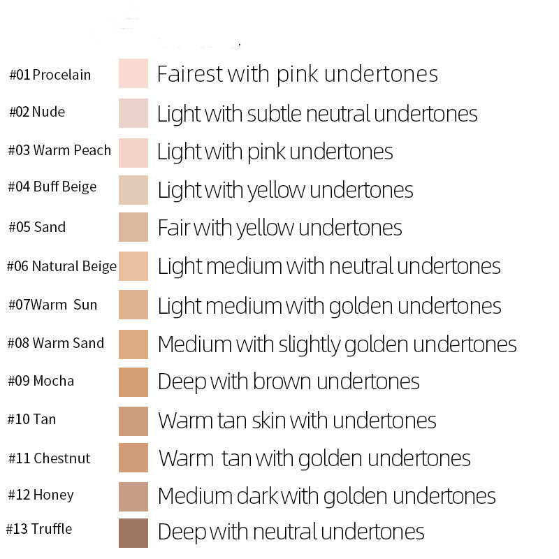 LANGMANNI Liquid Foundation Oil Control Concealer